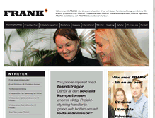 Tablet Screenshot of frankprojektpartner.se